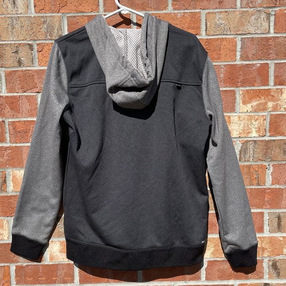 Hurley Hoodie Jacket Nike Therma-fit Gray Size Medium Pockets Full Zipper - Picture 2 of 8
